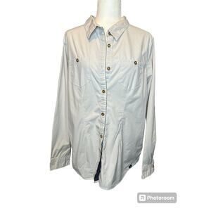 North Face Button Long Sleeve